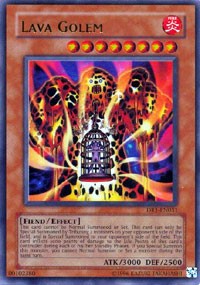 Lava Golem [DR1-EN051] Ultra Rare | Exor Games New Glasgow