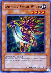 Amazoness Swords Woman [DR1-EN116] Super Rare | Exor Games New Glasgow