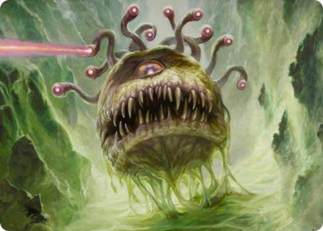 Beholder Art Card [Dungeons & Dragons: Adventures in the Forgotten Realms Art Series] | Exor Games New Glasgow