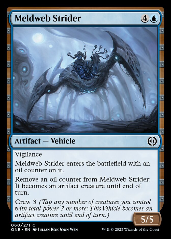 Meldweb Strider [Phyrexia: All Will Be One] | Exor Games New Glasgow