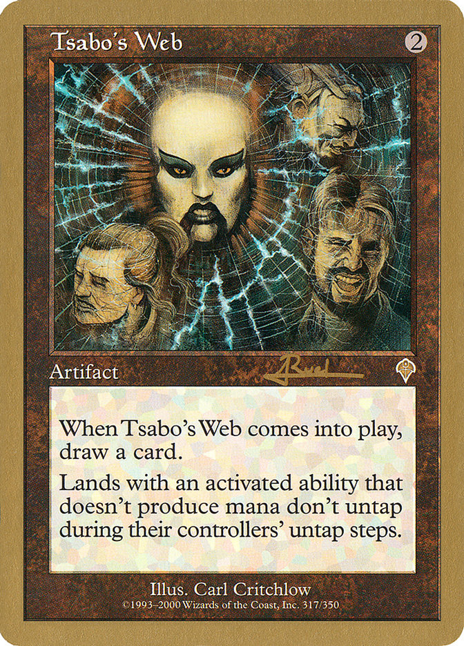 Tsabo's Web (Antoine Ruel) [World Championship Decks 2001] | Exor Games New Glasgow