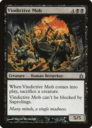 Vindictive Mob [Ravnica: City of Guilds] | Exor Games New Glasgow