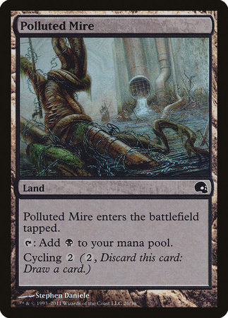 Polluted Mire [Premium Deck Series: Graveborn] | Exor Games New Glasgow