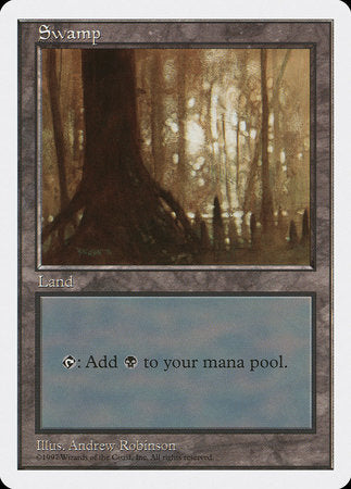 Swamp (445) [Fifth Edition] | Exor Games New Glasgow