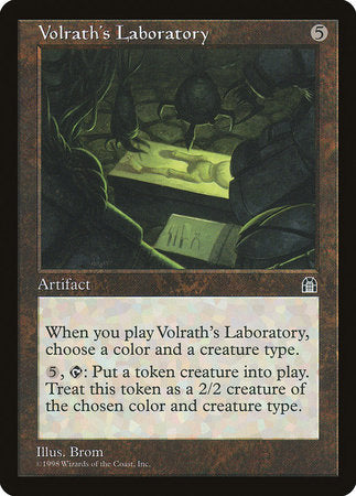 Volrath's Laboratory [Stronghold] | Exor Games New Glasgow