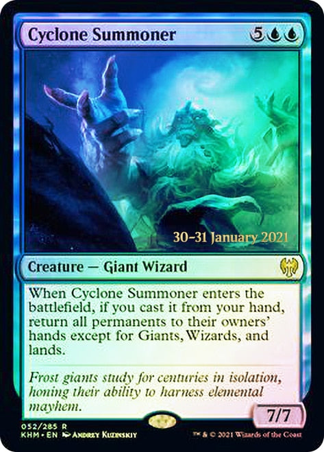 Cyclone Summoner  [Kaldheim Prerelease Promos] | Exor Games New Glasgow