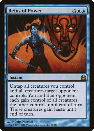 Reins of Power [Commander 2011] | Exor Games New Glasgow