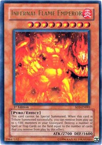 Infernal Flame Emperor [SD3-EN001] Ultra Rare | Exor Games New Glasgow