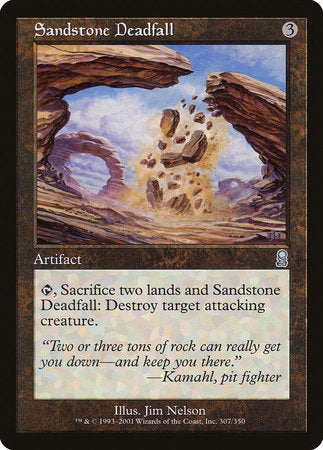 Sandstone Deadfall [Odyssey] | Exor Games New Glasgow