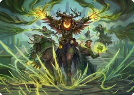 Witherbloom Command Art Card [Strixhaven: School of Mages Art Series] | Exor Games New Glasgow