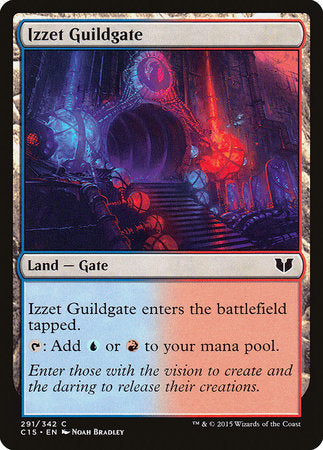 Izzet Guildgate [Commander 2015] | Exor Games New Glasgow