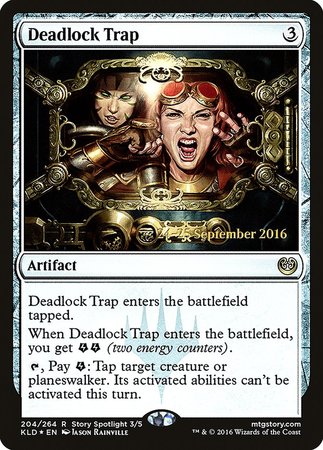 Deadlock Trap [Kaladesh Promos] | Exor Games New Glasgow