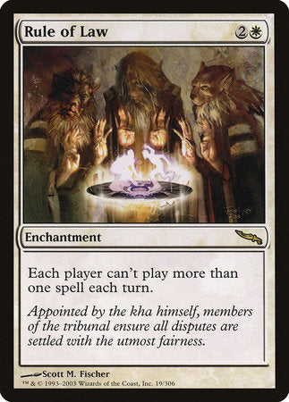 Rule of Law [Mirrodin] | Exor Games New Glasgow