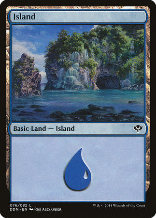 Island (76) [Duel Decks: Speed vs. Cunning] | Exor Games New Glasgow