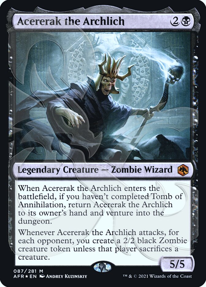 Acererak the Archlich (Ampersand Promo) [Dungeons & Dragons: Adventures in the Forgotten Realms Promos] | Exor Games New Glasgow