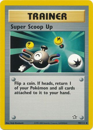 Super Scoop Up (98/111) [Neo Genesis Unlimited] | Exor Games New Glasgow