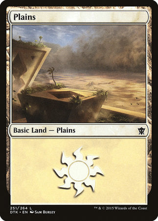 Plains (251) [Dragons of Tarkir] | Exor Games New Glasgow