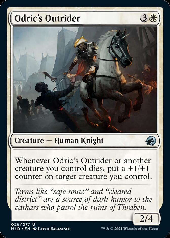 Odric's Outrider [Innistrad: Midnight Hunt] | Exor Games New Glasgow