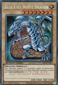 Blue-Eyes White Dragon (Secret) [SBCB-EN087] Secret Rare | Exor Games New Glasgow