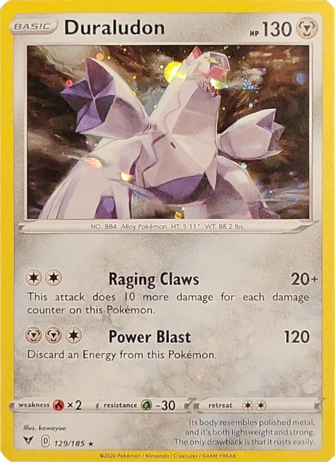 Duraludon (129/185) (Cosmos Holo) [Sword & Shield: Vivid Voltage] | Exor Games New Glasgow