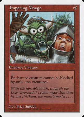 Imposing Visage [Fifth Edition] | Exor Games New Glasgow