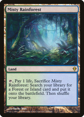 Misty Rainforest [Zendikar] | Exor Games New Glasgow