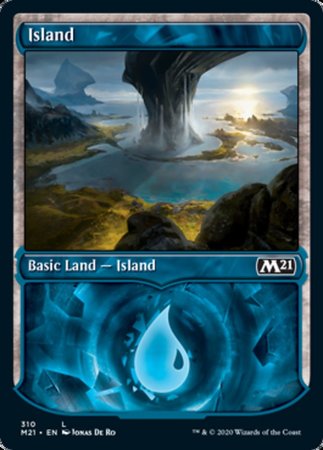 Island (Showcase) [Core Set 2021] | Exor Games New Glasgow