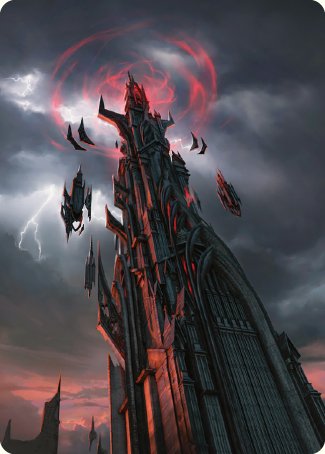 Barad-dur Art Card [The Lord of the Rings: Tales of Middle-earth Art Series] | Exor Games New Glasgow