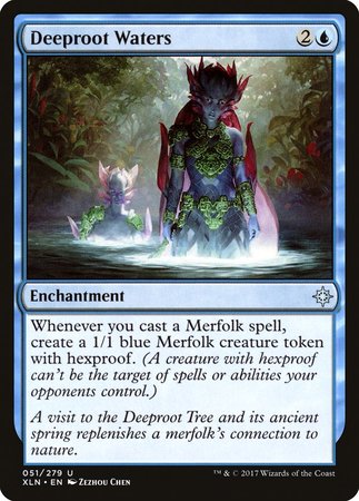 Deeproot Waters [Ixalan] | Exor Games New Glasgow