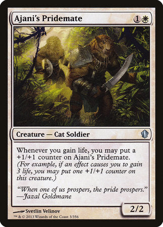 Ajani's Pridemate [Commander 2013] | Exor Games New Glasgow