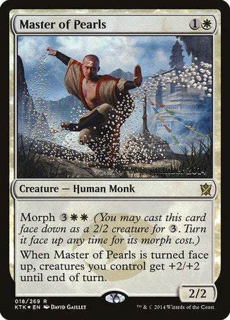 Master of Pearls [Khans of Tarkir Promos] | Exor Games New Glasgow