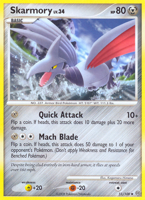 Skarmory (51/100) [Diamond & Pearl: Stormfront] | Exor Games New Glasgow