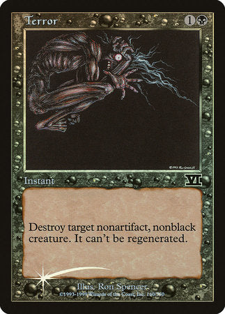 Terror [Friday Night Magic 2000] | Exor Games New Glasgow