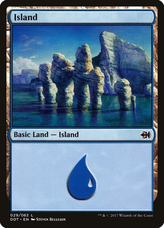 Island (29) [Duel Decks: Merfolk vs. Goblins] | Exor Games New Glasgow