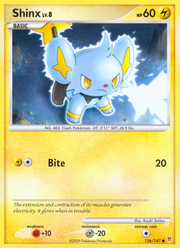 Shinx (126/147) [Platinum: Supreme Victors] | Exor Games New Glasgow