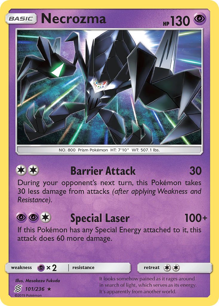 Necrozma (101/236) [Sun & Moon: Unified Minds] | Exor Games New Glasgow