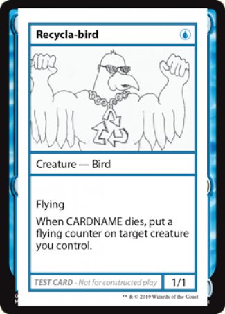 Recycla-bird (2021 Edition) [Mystery Booster Playtest Cards] | Exor Games New Glasgow