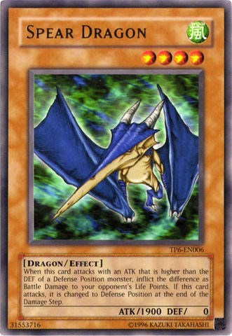 Spear Dragon [TP6-EN006] Rare | Exor Games New Glasgow