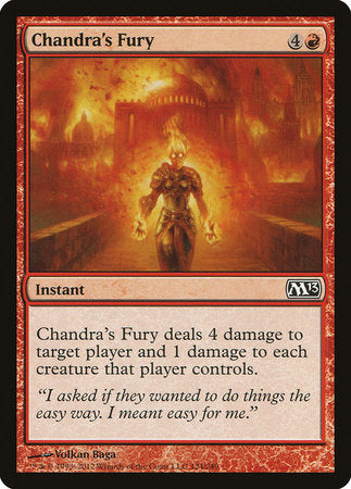 Chandra's Fury [Magic 2013] | Exor Games New Glasgow