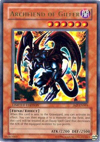 Archfiend of Gilfer [JMP-EN003] Ultra Rare | Exor Games New Glasgow