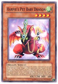 Harpie's Pet Baby Dragon [SD8-EN017] Common | Exor Games New Glasgow