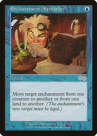 Enchantment Alteration [Urza's Saga] | Exor Games New Glasgow