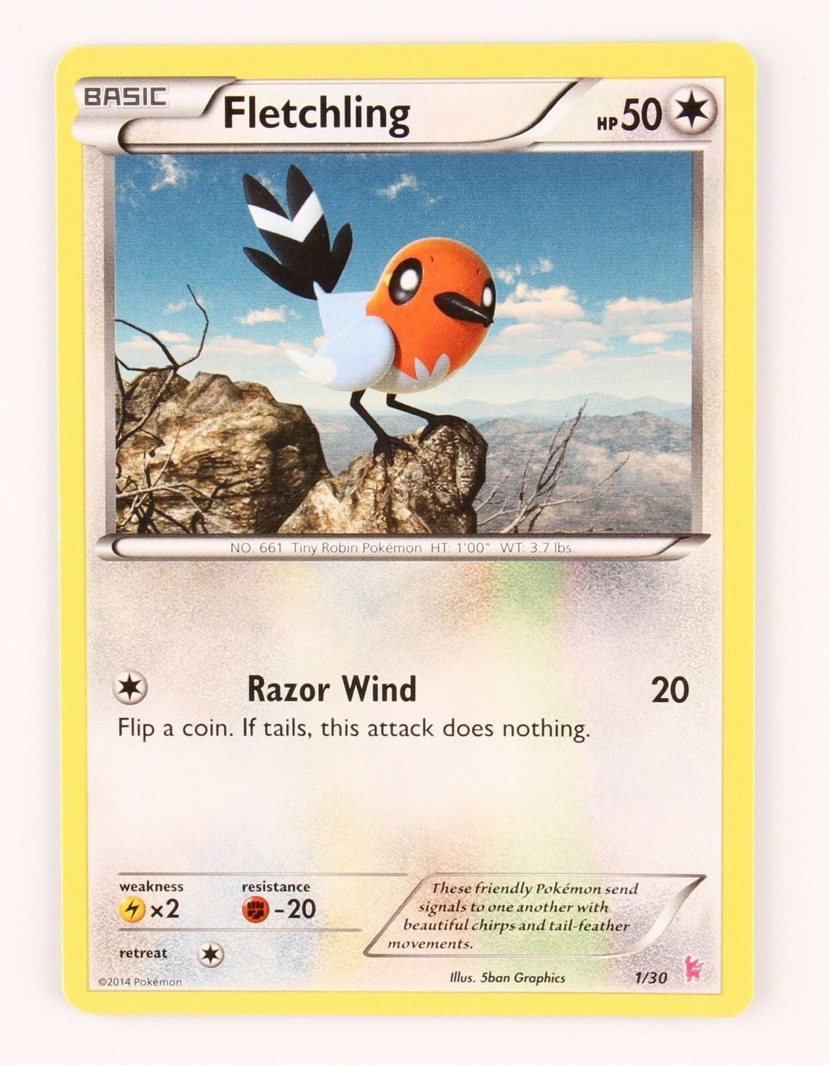 Fletchling (1/30) [XY: Trainer Kit - Sylveon] | Exor Games New Glasgow