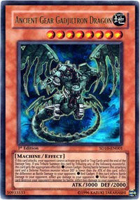 Ancient Gear Gadjiltron Dragon [SD10-EN001] Ultra Rare | Exor Games New Glasgow