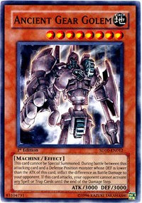 Ancient Gear Golem [SD10-EN012] Common | Exor Games New Glasgow