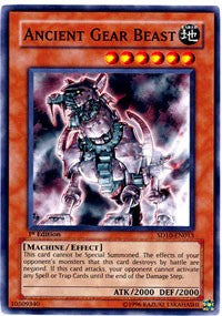 Ancient Gear Beast [SD10-EN013] Common | Exor Games New Glasgow