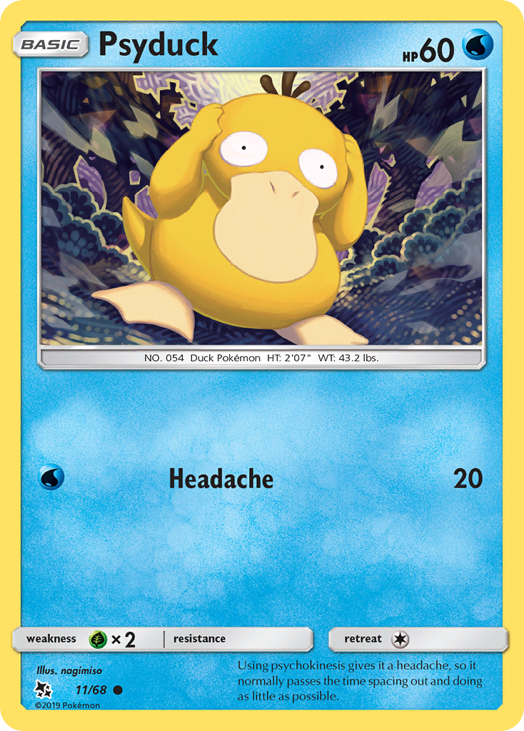 Psyduck (11/68) [Sun & Moon: Hidden Fates] | Exor Games New Glasgow