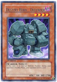 Destiny Hero - Defender [DP05-EN006] Rare | Exor Games New Glasgow