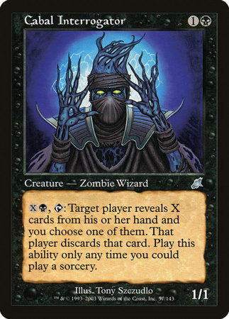 Cabal Interrogator [Scourge] | Exor Games New Glasgow
