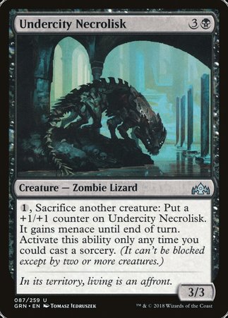 Undercity Necrolisk [Guilds of Ravnica] | Exor Games New Glasgow